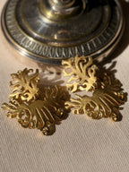 BALENCIAGA Boucles plaquées or et strass