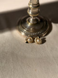 VINTAGE Clips dorés forme escargot et perles d’imitation noires