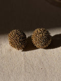 Clips dorés métal enroulé