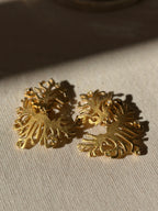 BALENCIAGA Boucles plaquées or et strass