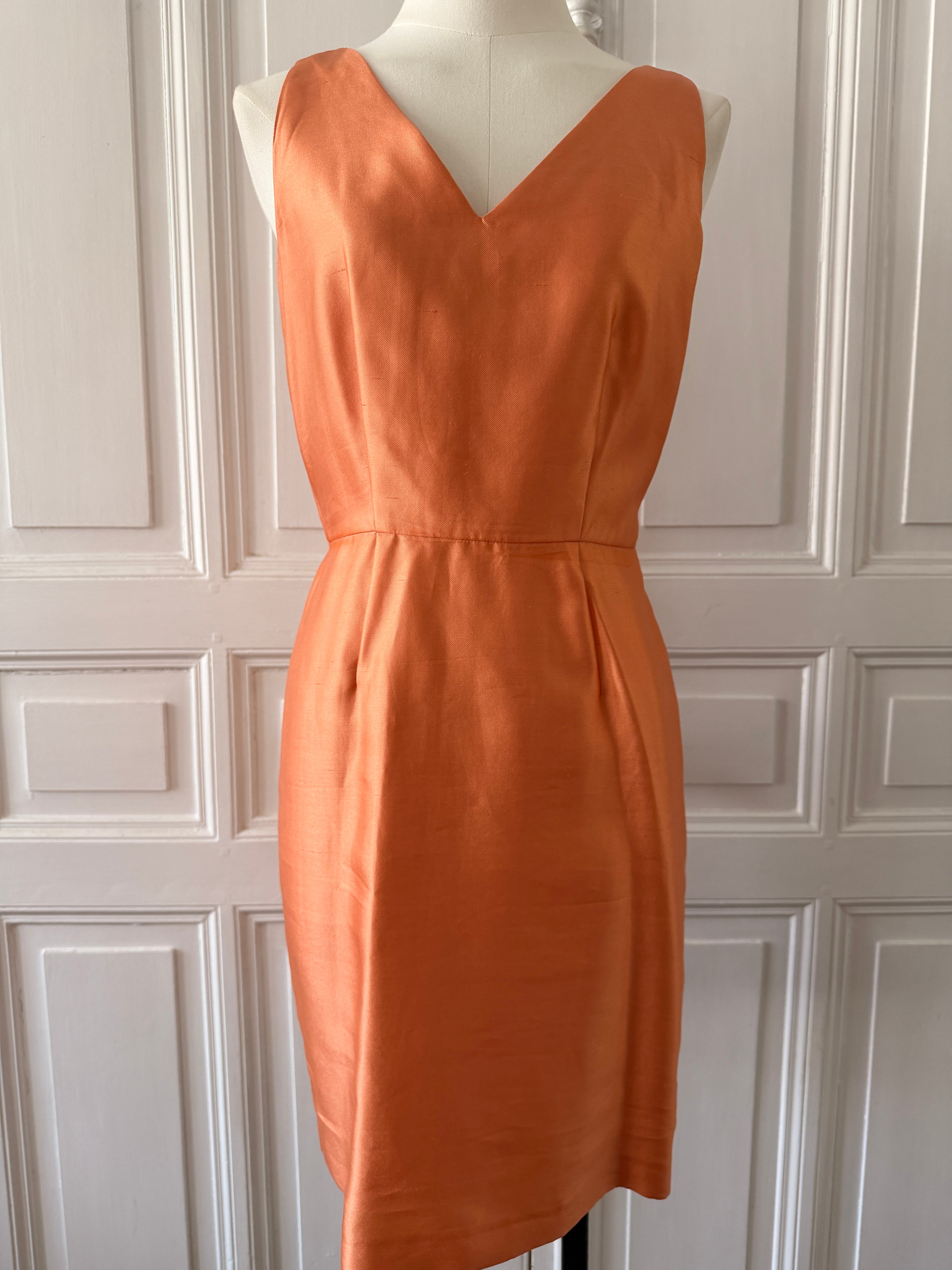 MAXMARA Ensemble robe et veste corail taille 36