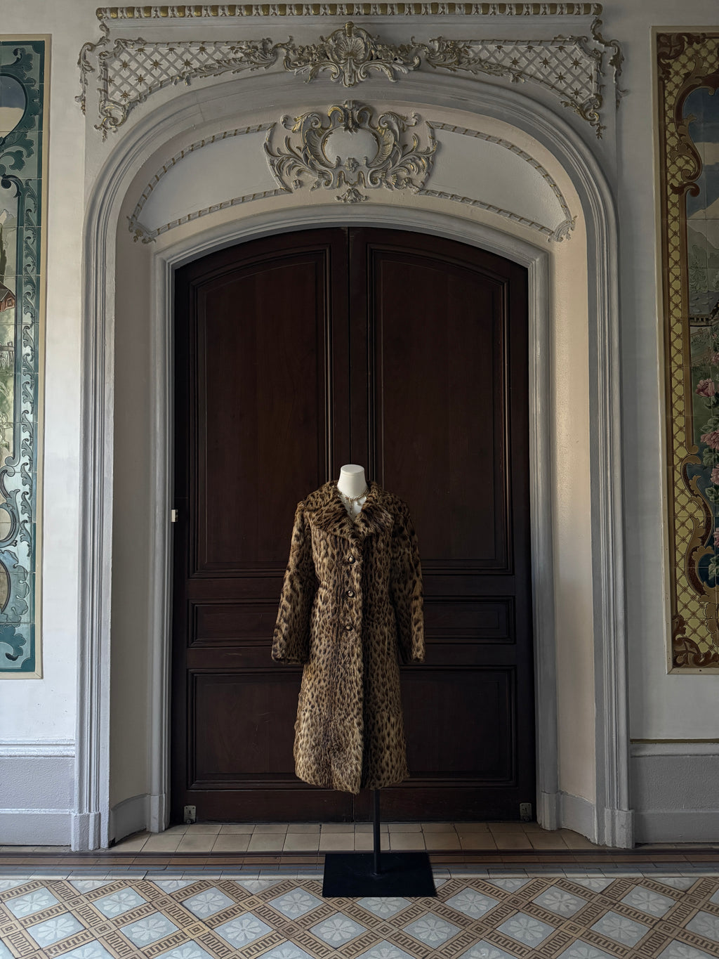 Manteau fourrure Ocelot