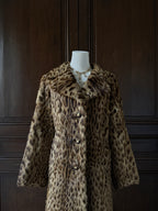 VINTAGE RARE Manteau fourrure Ocelot 1960