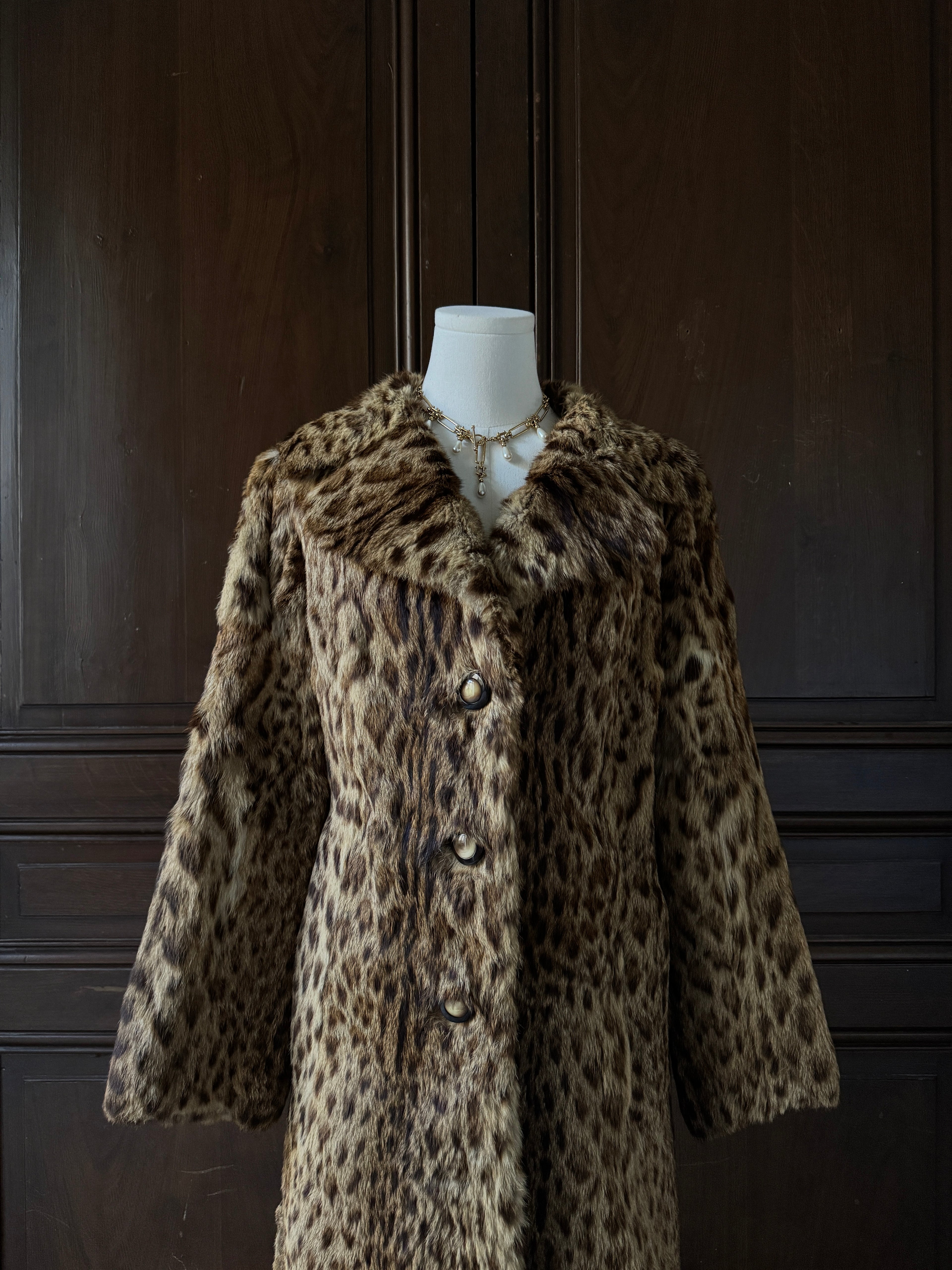 Manteau fourrure Ocelot