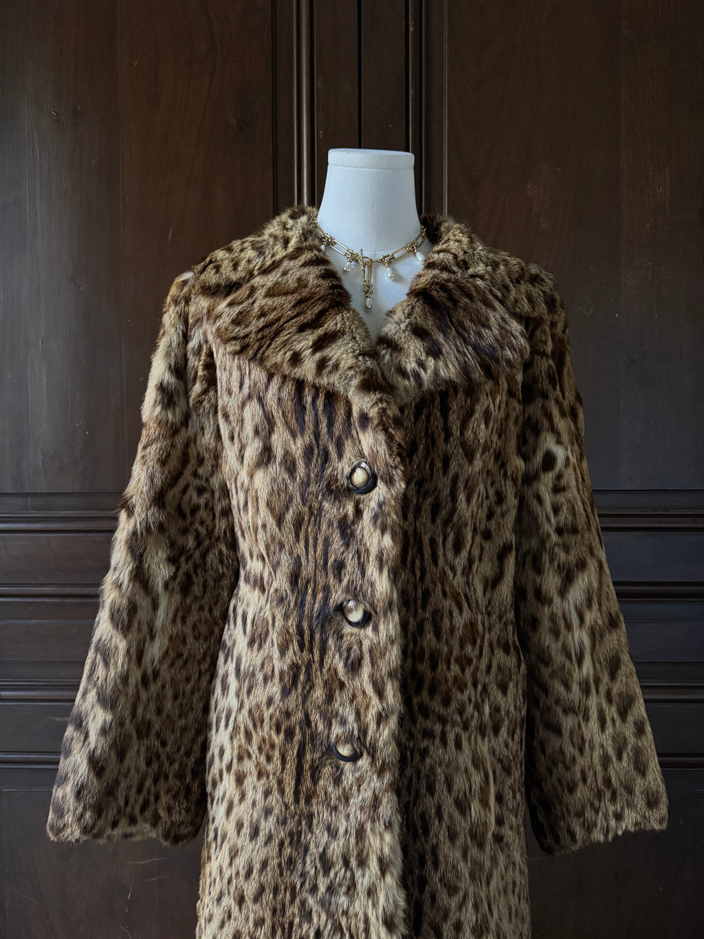 Manteau fourrure Ocelot