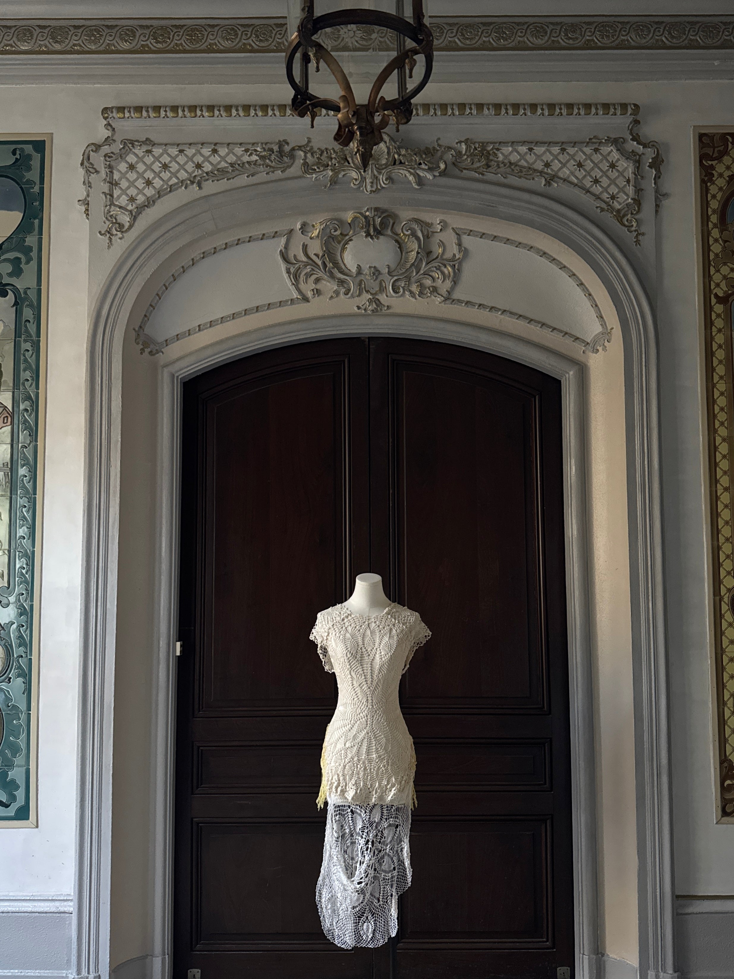 Robe Napperons- Modèle 2 courte-Patchwork