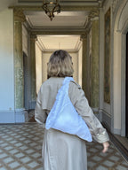 EMMA VERDIER KREMER- Sac fait main Voilage Dentelle Upcyclé- Modèle "Mémoire"- Triangle