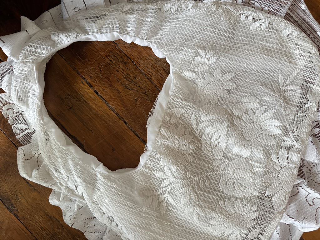 Sac upcyclé dentelle Mémoire