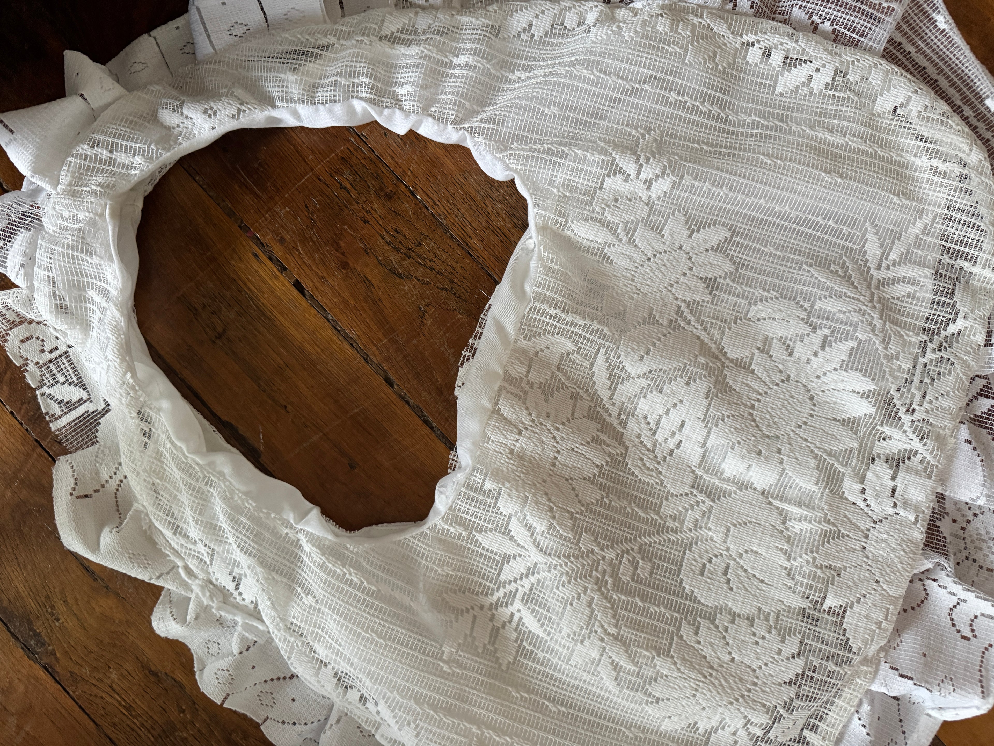 Sac upcyclé dentelle Mémoire