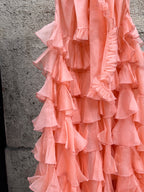 GIAMBATTISTA VALLI Robe en soie à volants