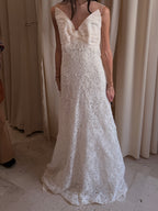 GIAMBATTISTA VALLI Robe Couture Blanche